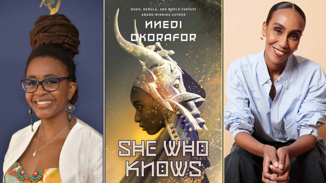 Nnedi Okorafor © Neilson Barnard, Cover © Penguin Random House, Hadnet Tesfai © Cathleen Wolf