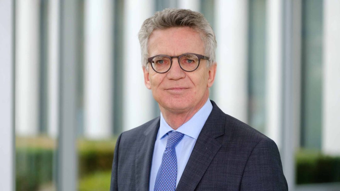 Portrait Thomas de Maizière