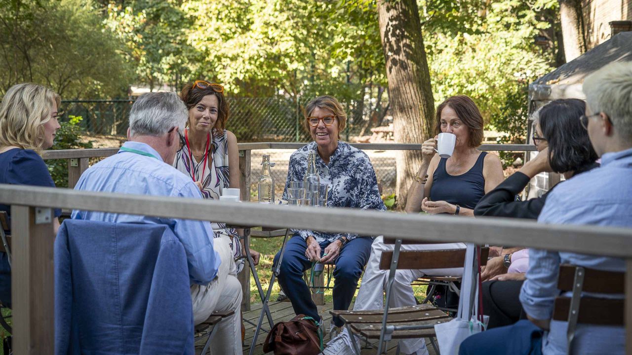 Linda Teuteberg, Thomas de Maizière, Eva Menasse, Bettina Böttinger, Katarina Barley, Lavinia Frey